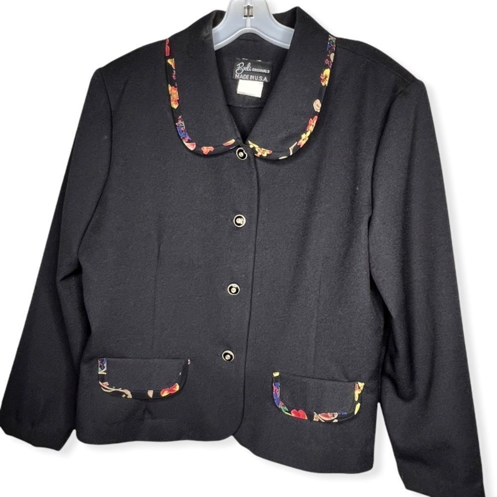 Vintage Breli Originals Black Blazer